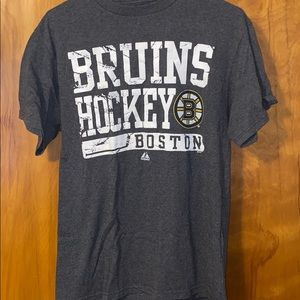 Men’s Majestic Bruins Hockey T shirt